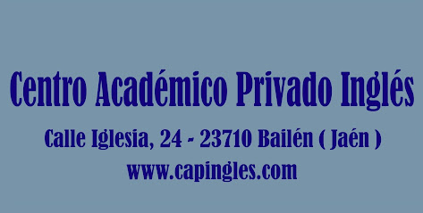 CAPI Centro Academico Privado Ingles en Bailen, Jaén